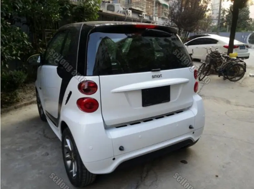 Стайлинг автомобиля ручка заднего багажника из АБС отделка стекла модификация