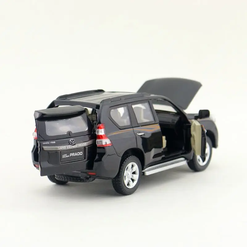 SUV игрушечный автомобиль Toyota Land Cruiser Prado в масштабе 1:32 модель с отрывным звуком