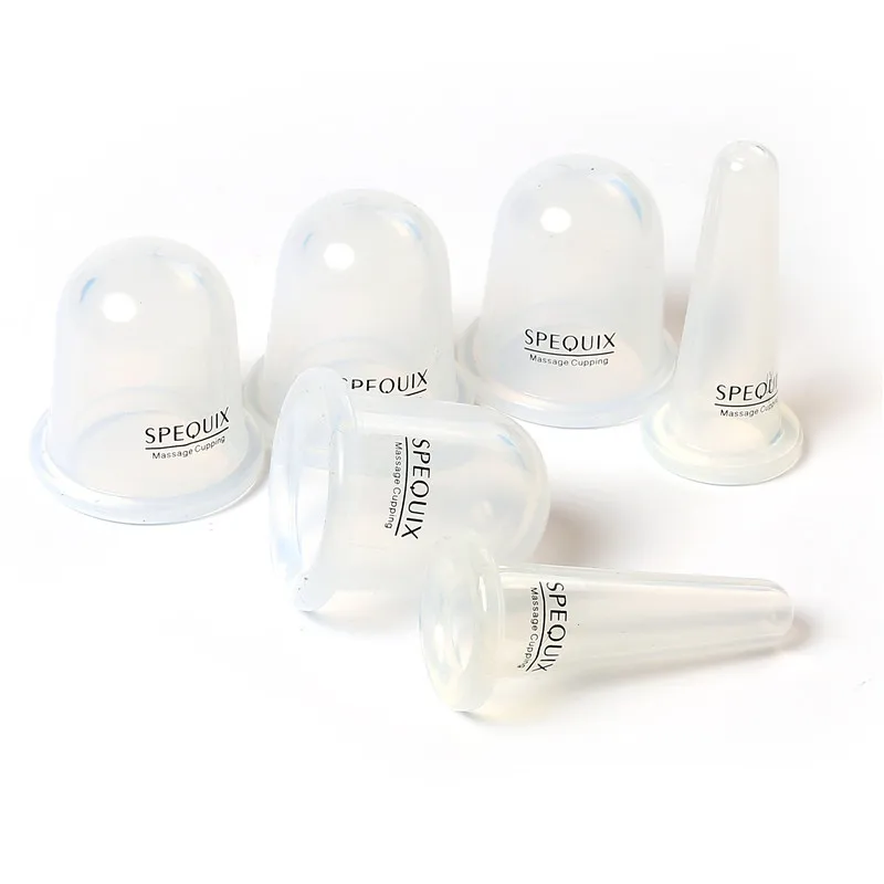Набор для массажа лица и тела SPEQUIX с 6 противоскользящими чашками антицеллюлитные