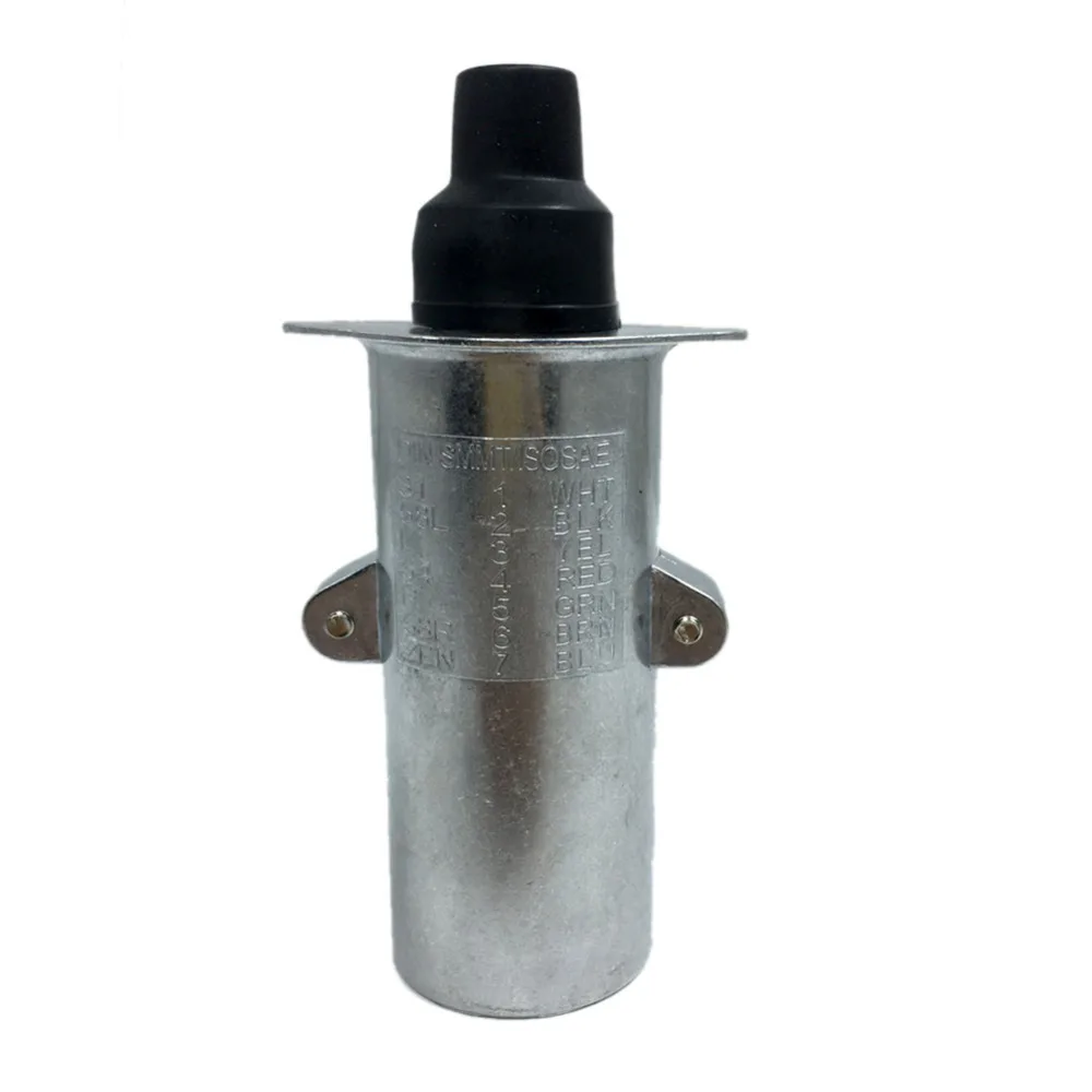 TIROL T23413b Новый 7 Pin 24 В металлическая тележка штекер S тип проводки разъем