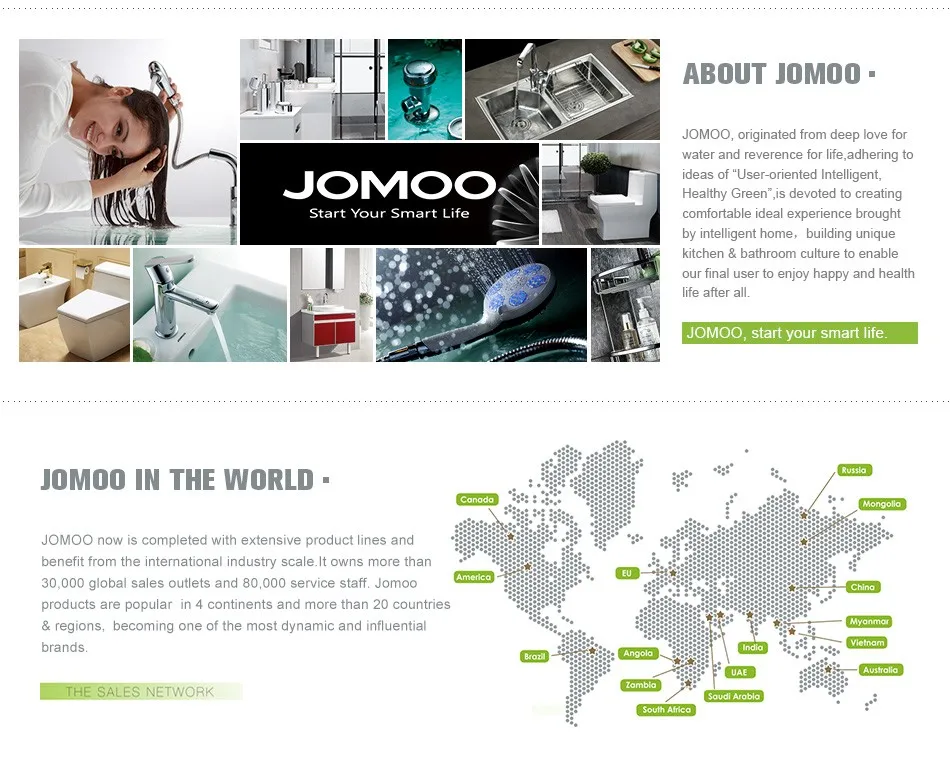 JOMOO смеситель для кухни современный стиль поворотный излив на 360° кран для кухни современный стиль кухонный кран одинарная ручка