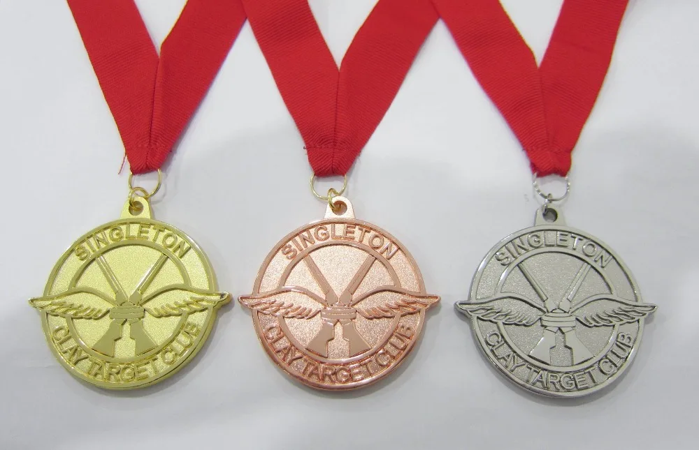 Customize Embossed German Federation/Club/Australia Bicycle Metal Medals with Velvet Box k20075 | Дом и сад