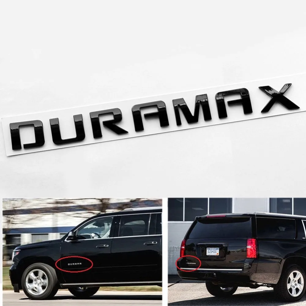 Новые эмблемы DURAMAX для SILVERADO 2500HD 3500HD F1|Наклейки салона авто| |