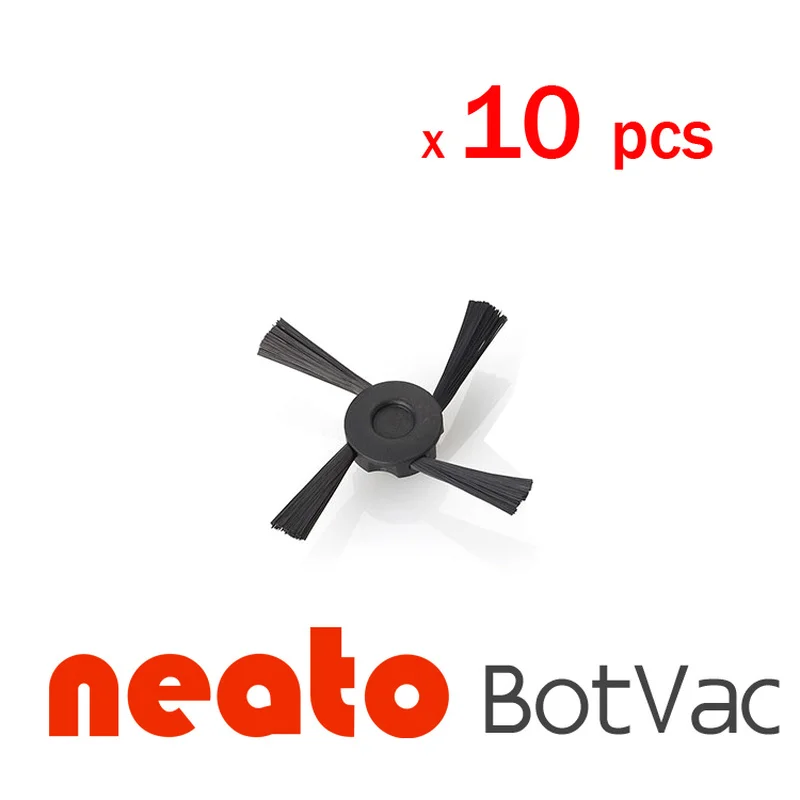 10 шт. Neato боковая щетка для пылесоса аксессуары Замена 945 0130 BotVac 65 neato botvac 70 70e 80