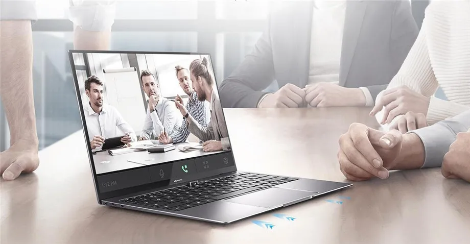 windows 10 профессиональный HUAWEI MateBook X Pro 13," ноутбук 8th Intel i5-8265U cpu MX 250 8 Гб LPDDR3 512 ГБ SSD