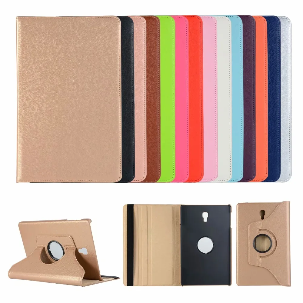 Case For Samsung Galaxy Tab A 10.5&quot T590 T595 T597 360 Degree Rotating Cover Tablet Stand Shell SM-T590 SM-T595+Pen | Компьютеры и