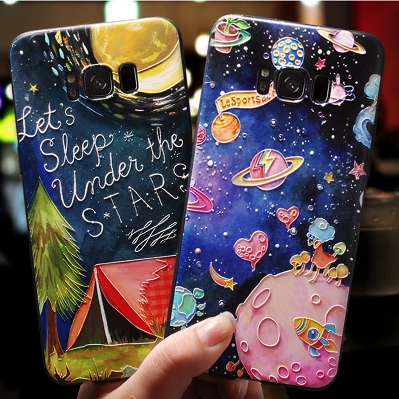 Space Planet Case For honor 9 lite 8 Huawei Nova 3i Mate 20 pro Cases Soft Cover for huawei P9 mate10 caso de Lite Funda |