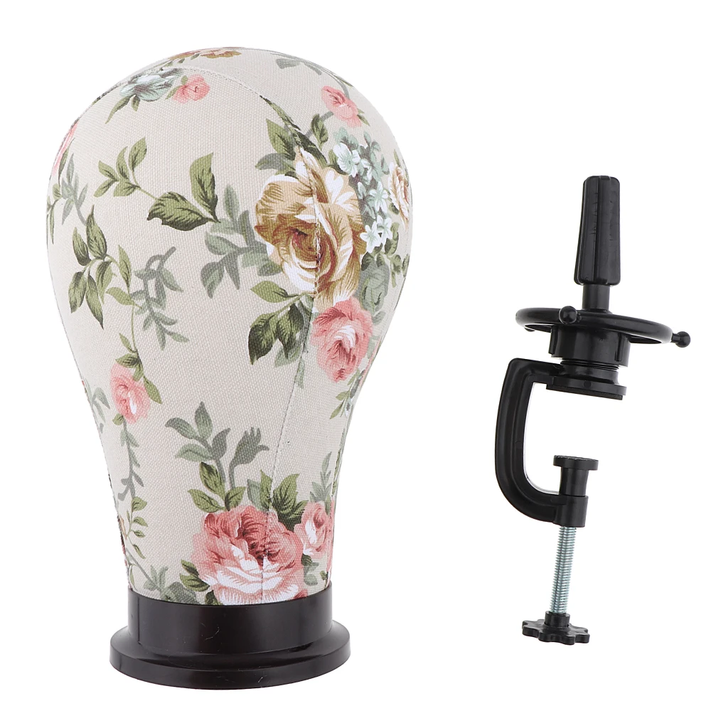 21-24 дюйма пробковый брезентовый блок голова манекен головной парик дисплей