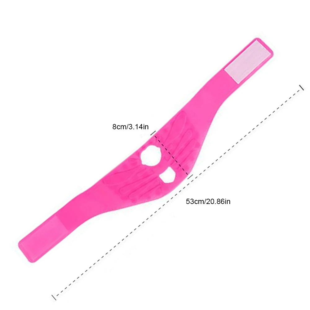 Силиконовая маска для лифтинга лица бандажный пояс V образной формы не
