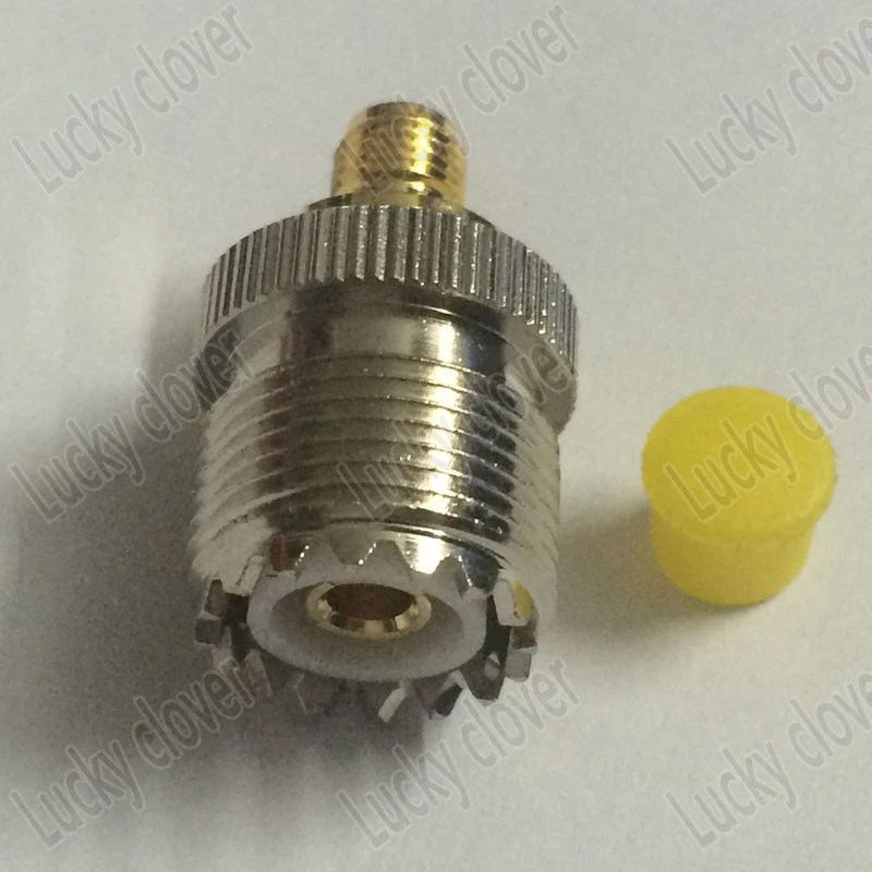 1 шт. двухсторонний радиочастотный адаптер антенны (S021A) SMA Female к SO239 (PL259) UHF Adapter для