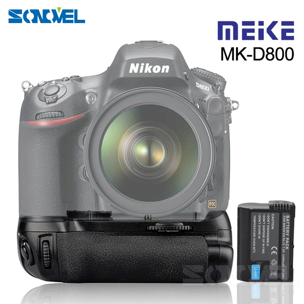 Батарейный блок Meike MKD800 для Nikon D800 D810 D800E as 1 шт. аккумулятор MK шт.|battery grip|battery grip for
