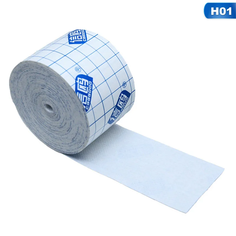 

1 Roll Waterproof Transparent Adhesive Wound Dressing Medical Fixation Tape Nonwoven Fabrics Bandage