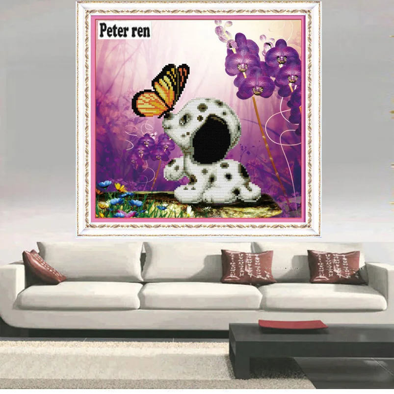 Полное бриллиантовое вышивка картина собаки Кросс стежка Ремесла обуви с собаками 3D Квадратное мозаичное бисерное искусство рисунки животных.