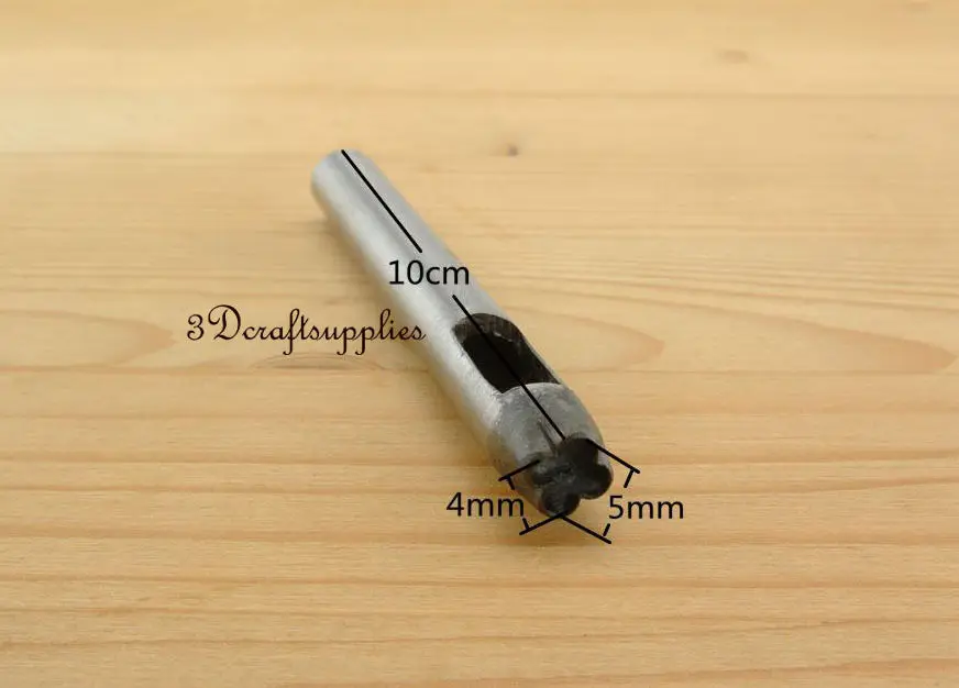 Штамп для резки кожи перфоратор отверстий прокладка набор инструментов клевер 5