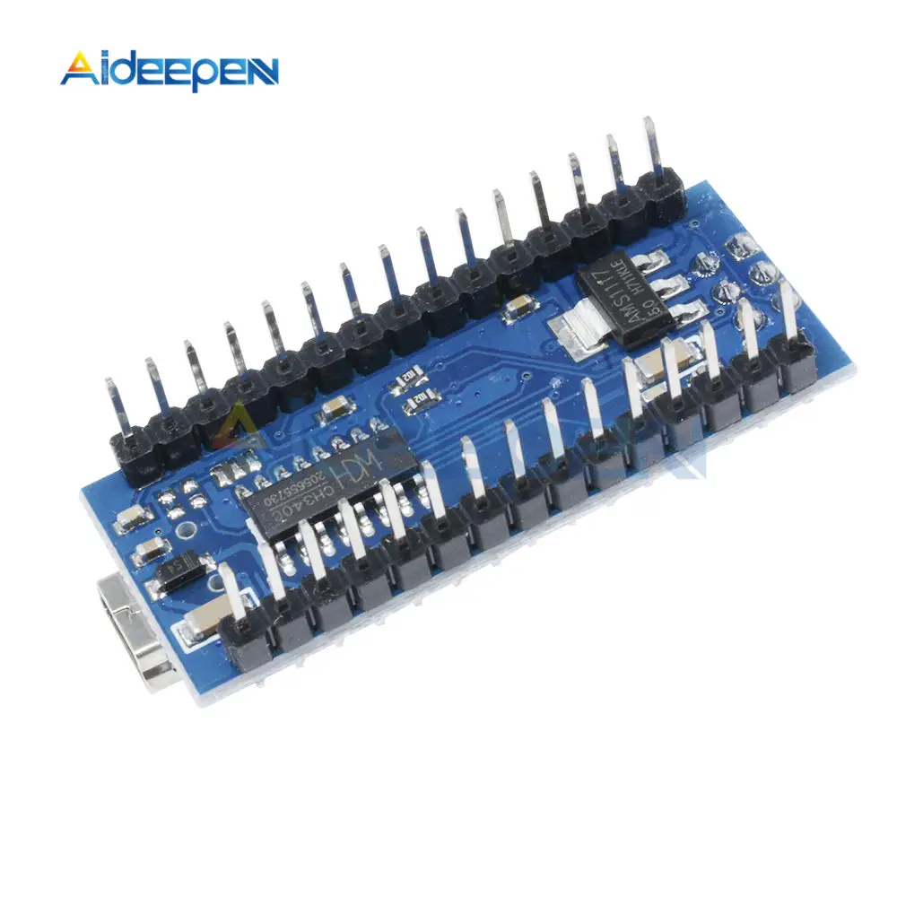 1 шт. для контроллера Arduino Nano V3.0 ATMEGA328P ATMEGA328 CH340 USB-драйвер + USB-кабель | Инструменты