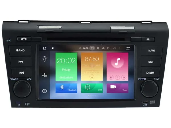 Ips экран Android 8 0 автомобильный Dvd Navi плеер для MAZDA 3 2004 2005 2006 2007 2008 2009 gps авто стерео