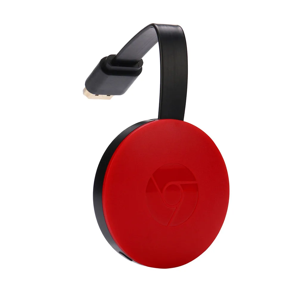 CARPRIE Miracast 1080P WiFi Дисплей ТВ ключ беспроводной приемник HDMI AirPlay DLNA делитесь максимальным разрешением видео - Цвет: Red