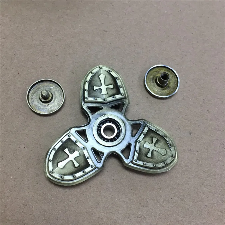 Прохладный spinner Лидер продаж цвета: золотистый серебристый детский подарок