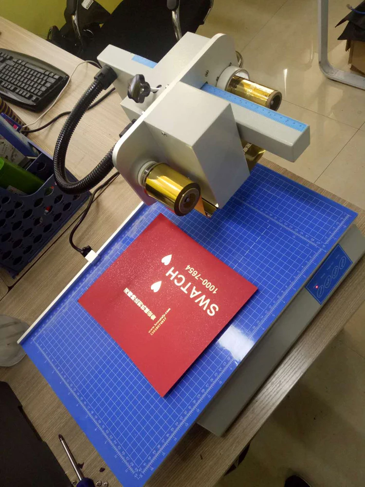 Горячая машина для изготовления фольги принтер алюминиевой золотой