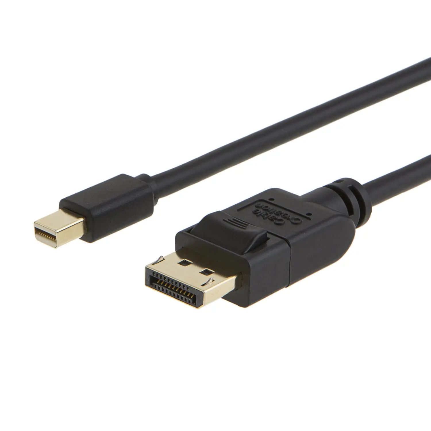 Mini DisplayPort to кабель позолоченный 3 фута мини Поддержка 4K разрешение черный|Кабели
