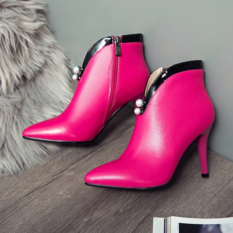 Ботинки martin 2019 новые весенние ботильоны Zapatos De Mujer с боковой молнией в западном