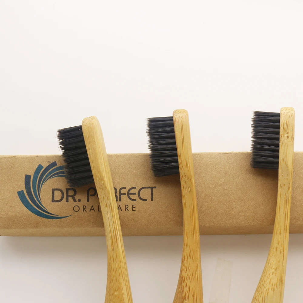 4 шт. Деревянные Зубные щётки с мягкой щетиной | Красота и здоровье