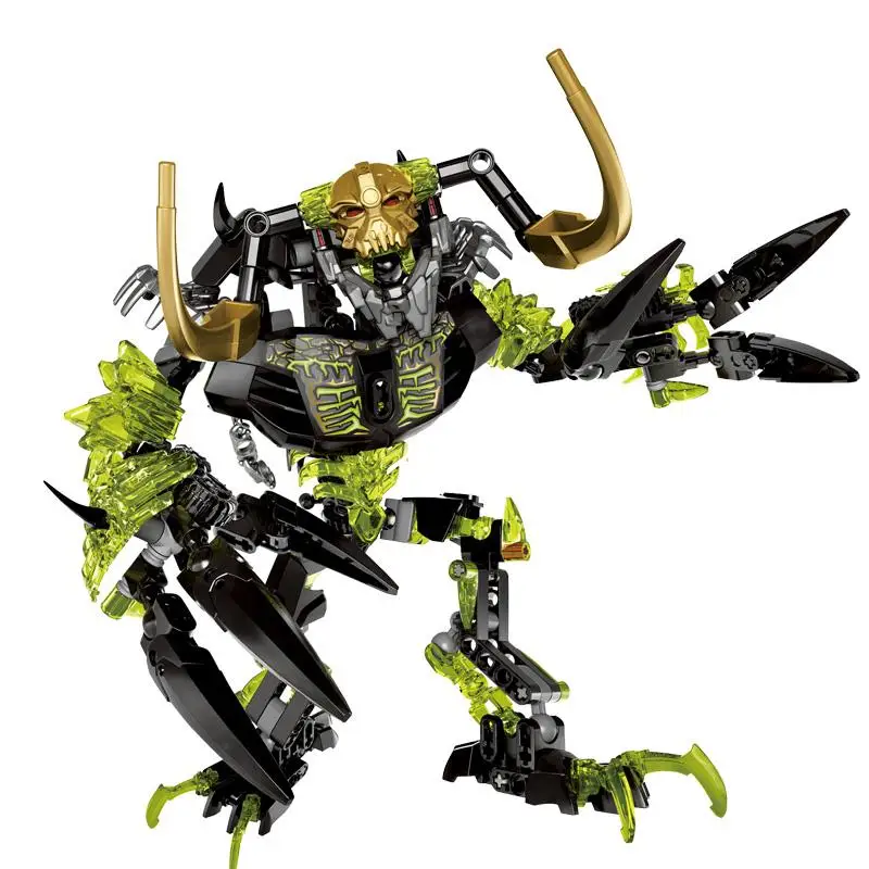 BIONICLE Tahu Ikir фигурки 612-4 строительные блоки игрушки sermoido 71308+ 71303 BIONICLE мальчик подарок - Цвет: 614