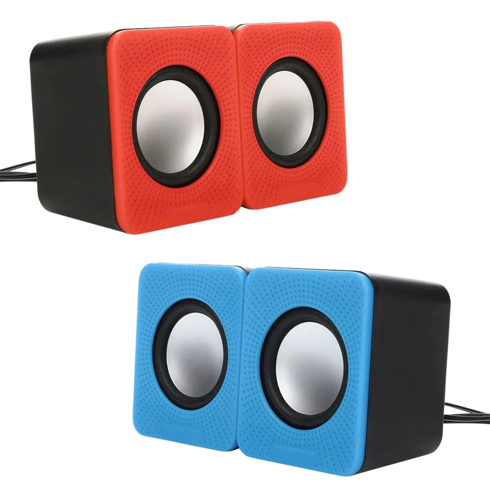 100% новый мини портативный Проводной планшетный компьютер USB динамик Мультимедиа