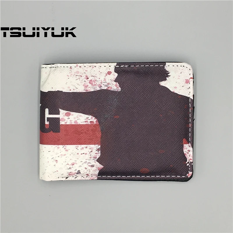 Лидер продаж мужские кошельки Walking Dead белый короткий кожаный кошелек хит billeteras para