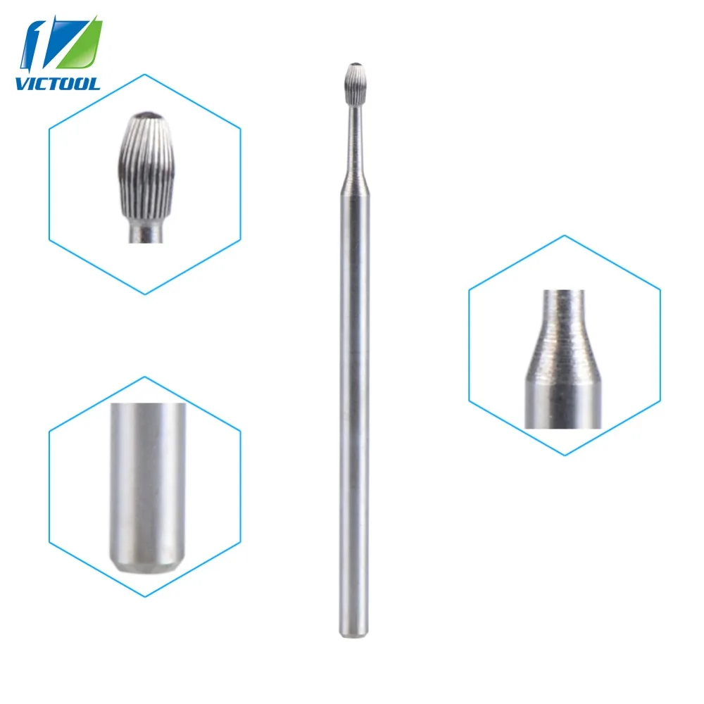 Высококачественная насадка для ногтей из карбида вольфрама очистки кутикулы