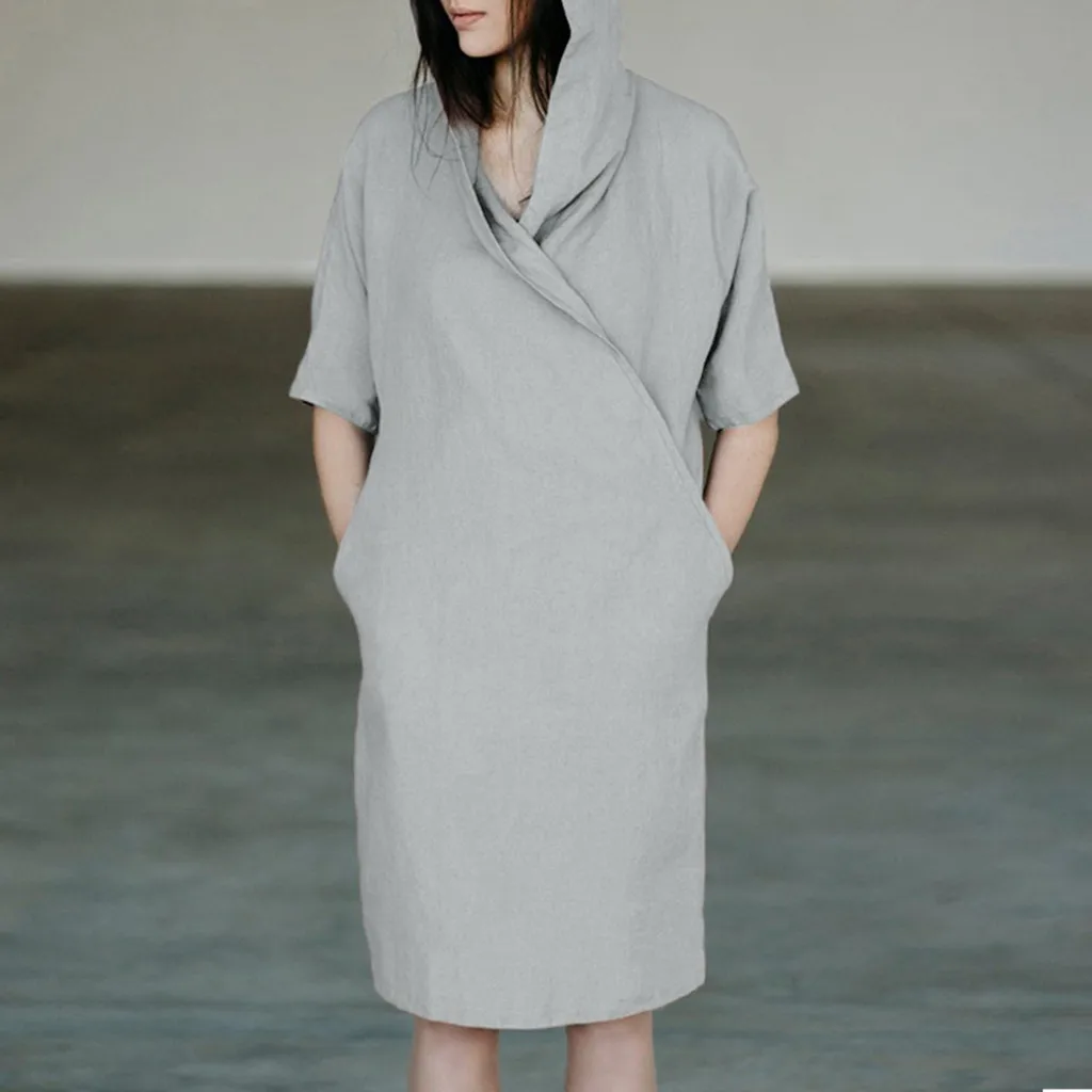 Платье женское винтажное с длинным рукавом и принтом большого размера 2019|Женские