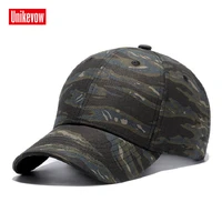 unikevow unisex cotton camouflage baseball caps casual hat outdoor sport snapback cap for men women high quality casquette