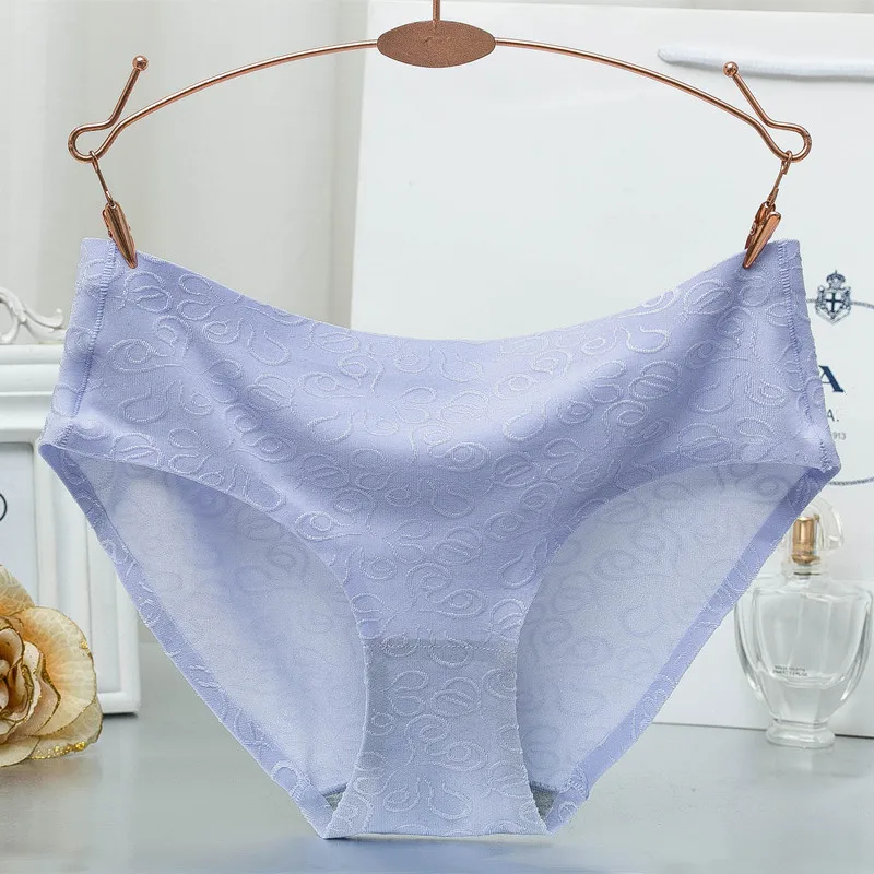 Women Seamless Sexy Panties Low Waist Within Temptation Underwear Embroidery Ladies Lingerie Female | Женская одежда