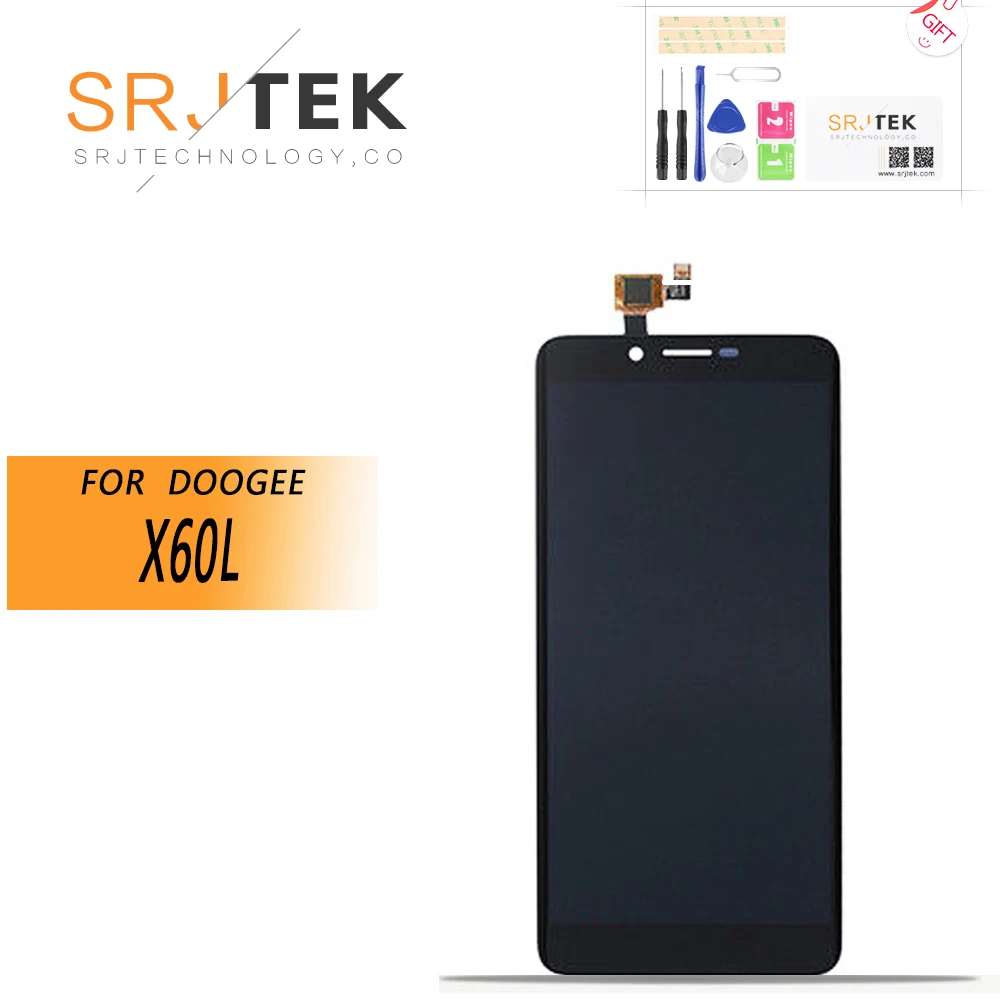 

5,5 ''1280X640P Для DOOGEE X60L ЖК-дисплей + сенсорный экран ЖК-дигитайзер сменная панель Для DOOGEE X60L ЖК-экран + Бесплатные инструменты