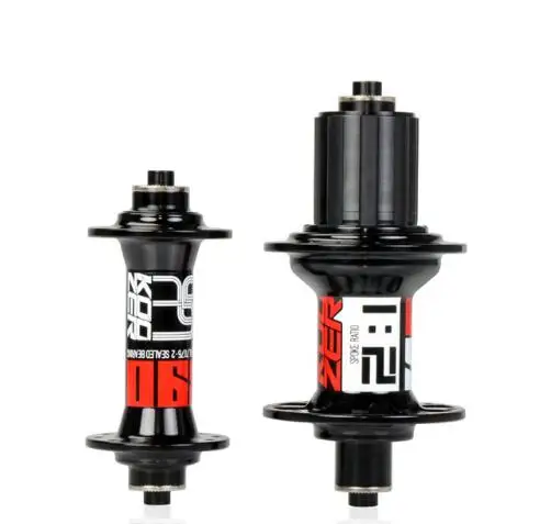 black and red Koozer RS390 концентратора дорожный мотоцикл 100/130 мм дорожный мотоцикл концентраторы 20/задний подшипник центр 24-отверстие велосипед аксессуары 2 цвета - Цвет: black and red