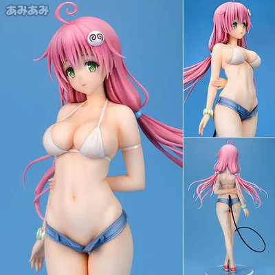 Сексуальное бикини 20 см аниме фигурка модели To Love-Ru Lala Satalin Deviluke PVC подарок для