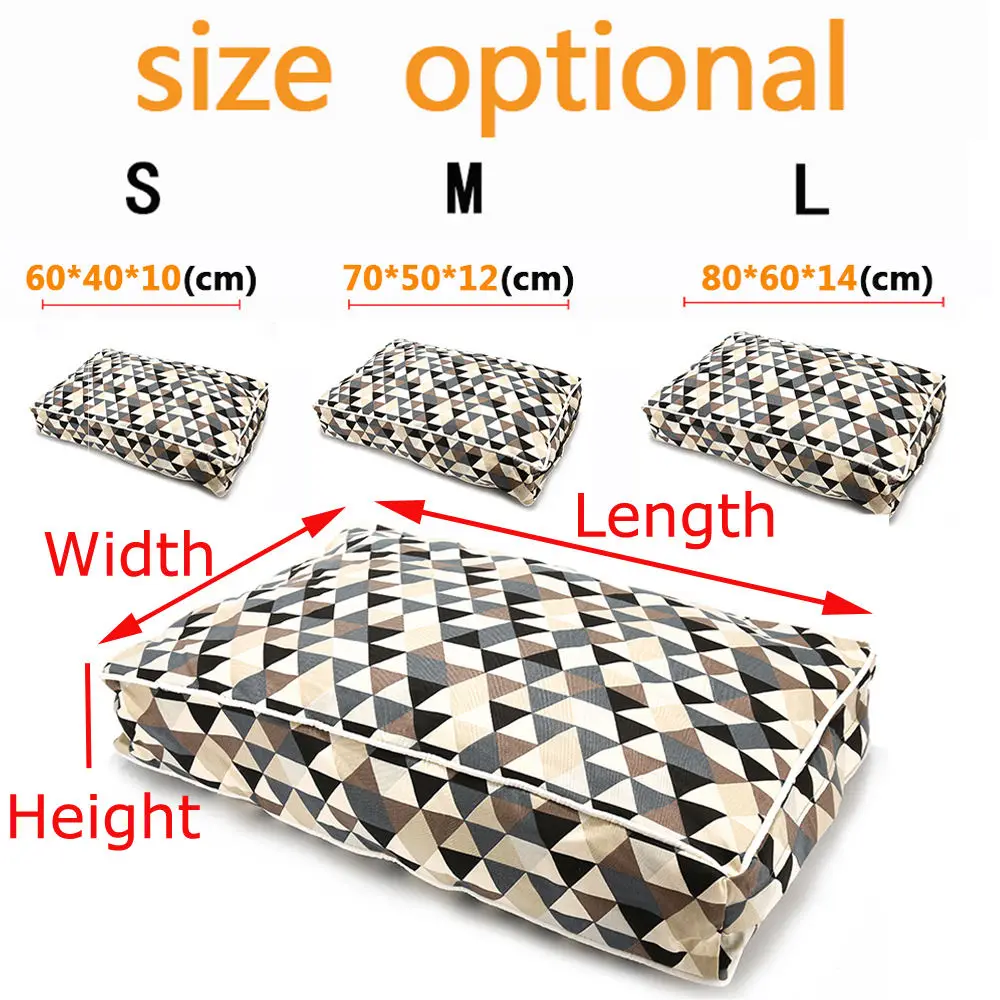 Мягкие хлопковые лежанки для домашних питомцев больших собак кошек домашние