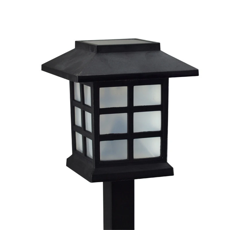 2 шт. светодиодные лампы для газона без проводки Abs патио 4 в 80 мА|Направляющие