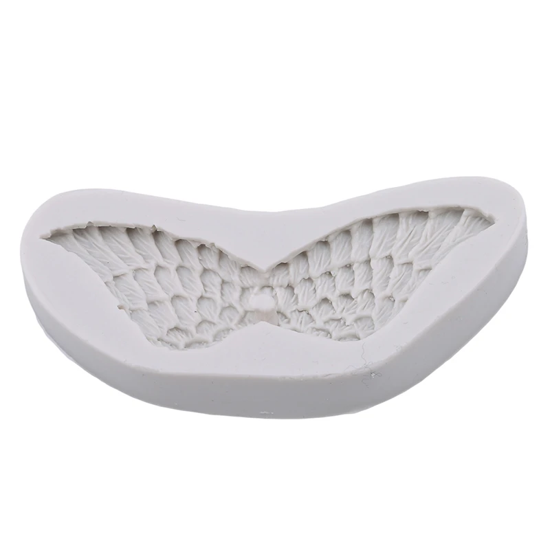 Силиконовая форма ангельские крылья 3D формочка для помадки торта инструменты