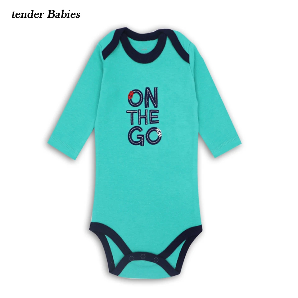 Newborn Baby Boy Girl Long Sleeve kids summer clothes Outfits 100% Cotton suit Boys Girls Clothes 2018 boy Sets romper |