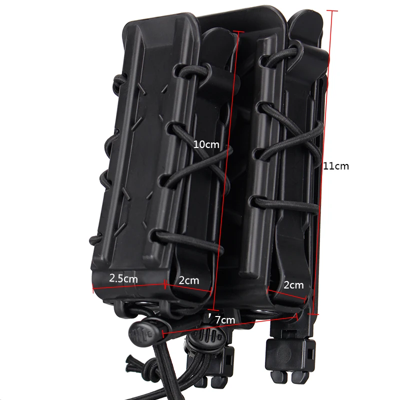 TMC Mag Pouch 5,56 мм 7,62 мм винтовка журнал сумки Molle тактический страйкбол 9 мм пистолет держатель TMC поли Перевозчик охотничий полимер