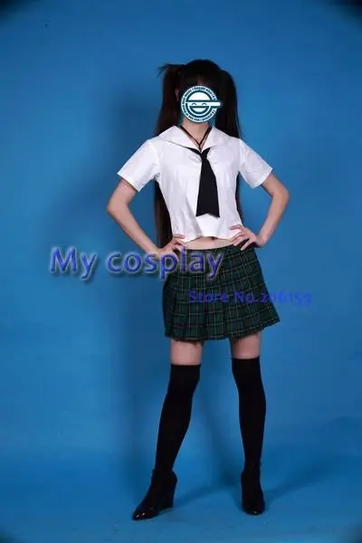 

Sailor Cosplay clothing shirt and skirt suit Culture Girl's student Uniform Costume party clothing Halloween -- Freeshipping