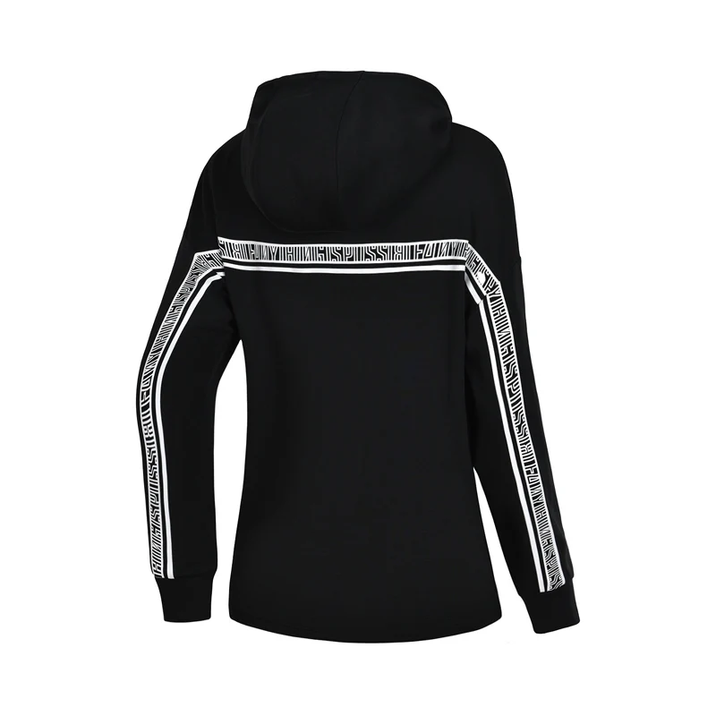 Li-Ning Women The Trend Hooded Jackets 87%Cotton 13%Polyester Loose Fit Comfort Jacket LiNing Sports Hoodies AWDN646 CJAS18 | Спорт и