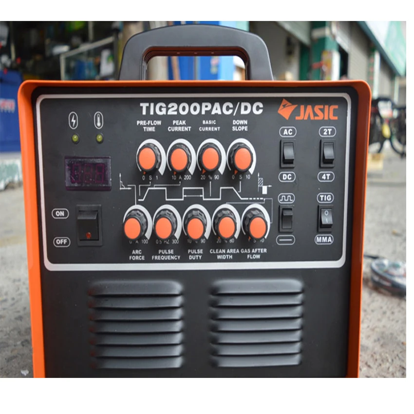 Высокое качество TIG200P/WSE-200 точечный сварочный аппарат TIG/MMA квадратная волна