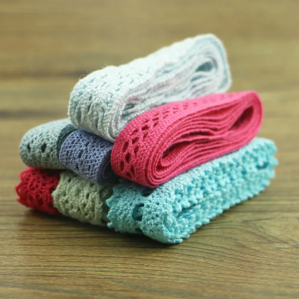 Новинка 5 ярдов/много высококачественные кружевные хлопковые швейные