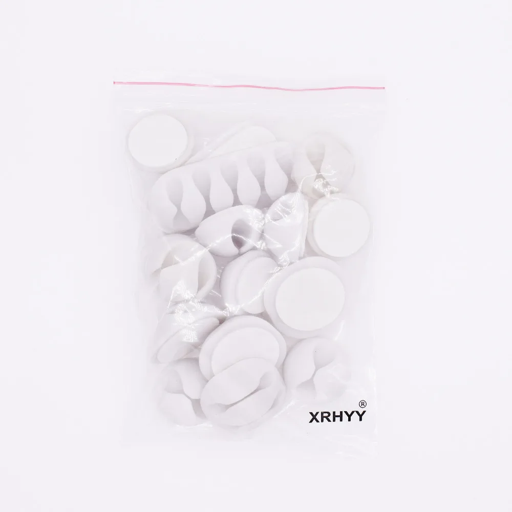 XRHYY Красочный многофункциональный держатель для проводов система клейкого