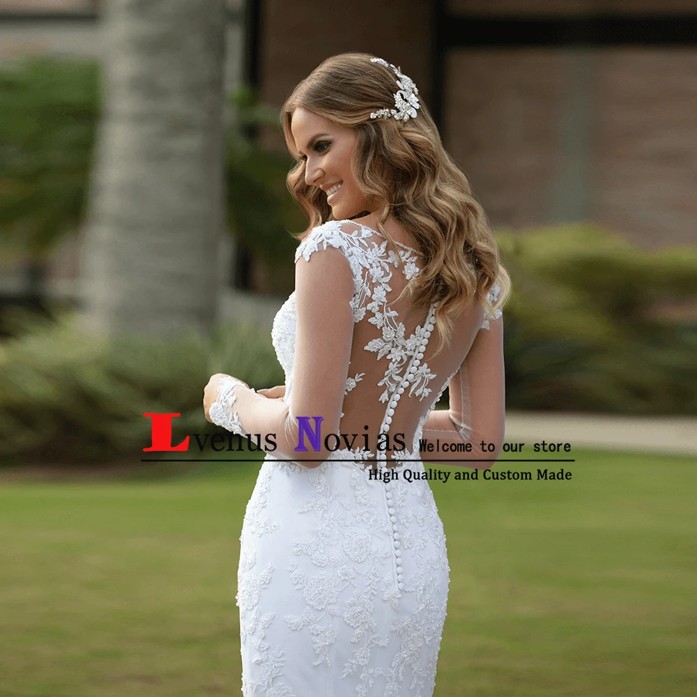 Vestido de noiva 2020 abito da sposa сексуальное платье невесты с открытой спиной Boho Свадебные