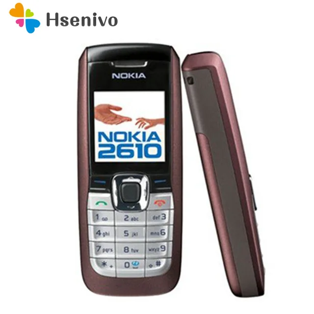 2610 дешевый Nokia 2610 разблокированный мобильный телефон MP3 GSM мобильный телефон хорошего качества английский/русский/Иврит/Арабский