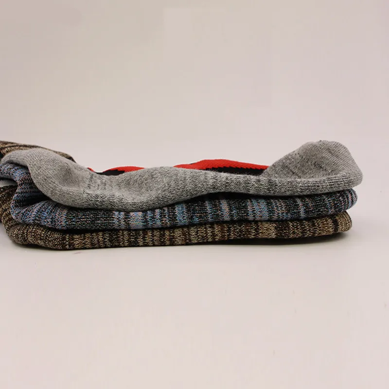 Новинка 2018 зимние теплые мужские и женские длинные носки толстые хлопковые для