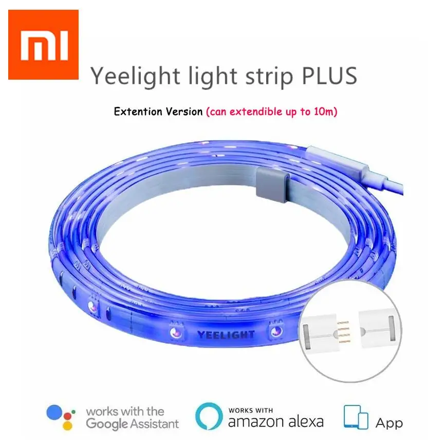 Йи светильник светодиодный полосы 1S цветная (RGB) интеллигентая (ый) band Smart